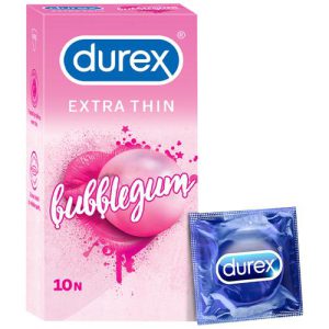 کاندوم دورکس اکسترا تین آدامس بادکنکی Bubblegum بسته 10 عددی